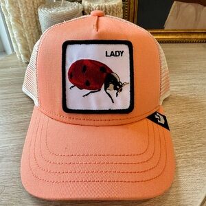 Youth size Goorin Bros The Farm “Lady” Trucker hat